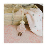 Parker Cotton Muslin Pom Pom Baby Quilt