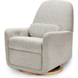 Arc Electronic Recliner and Swivel Glider in Boucle with USB port