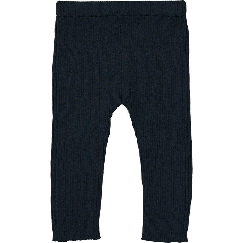 Ruffle Knit Slim Fit Pants