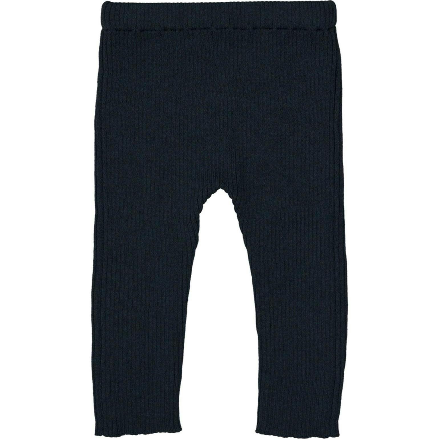 Ruffle Knit Slim Fit Pants