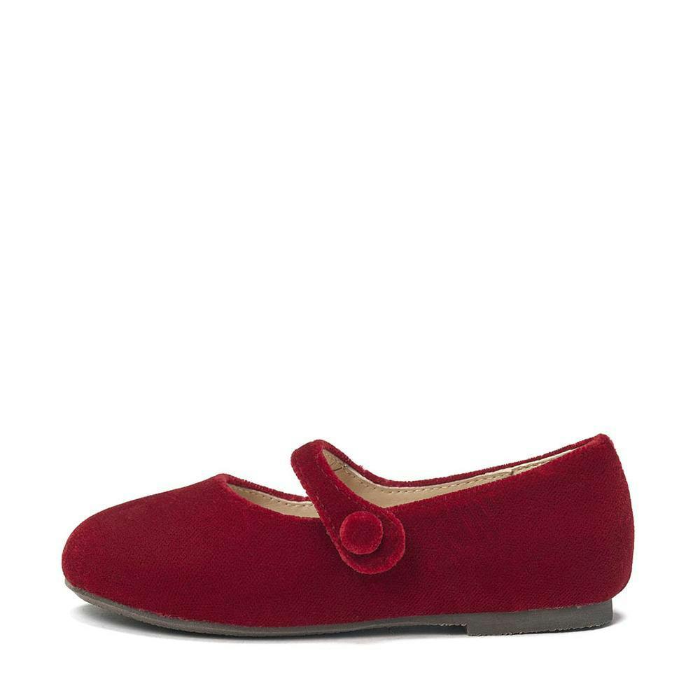 Elin Velvet Mary Janes