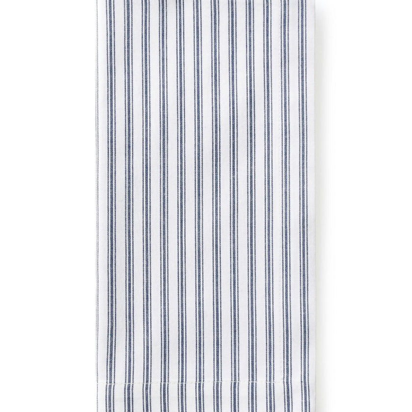 Navy French Ticking & Navy Gingham Napkin Bundle