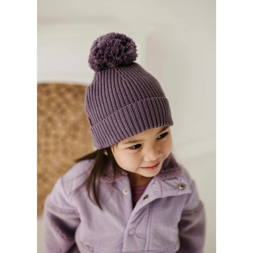 Baby & Kid's Knit Pom Hat