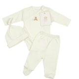 Embroidered Three Piece Set