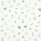 Good Dogs Everywhere Woven Wallpaper