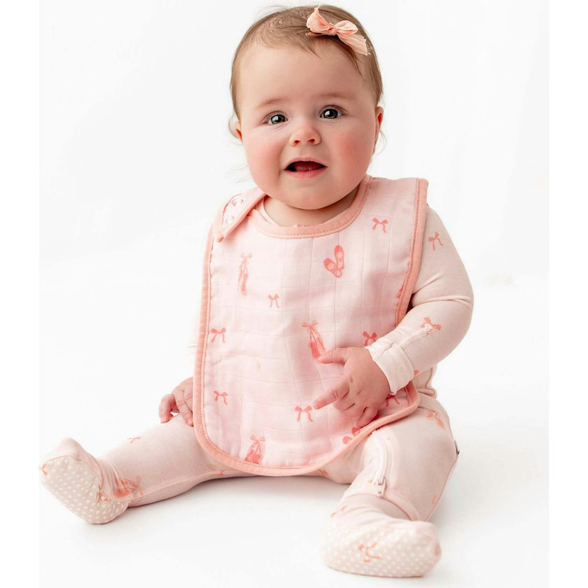 Ballerina Bib Set