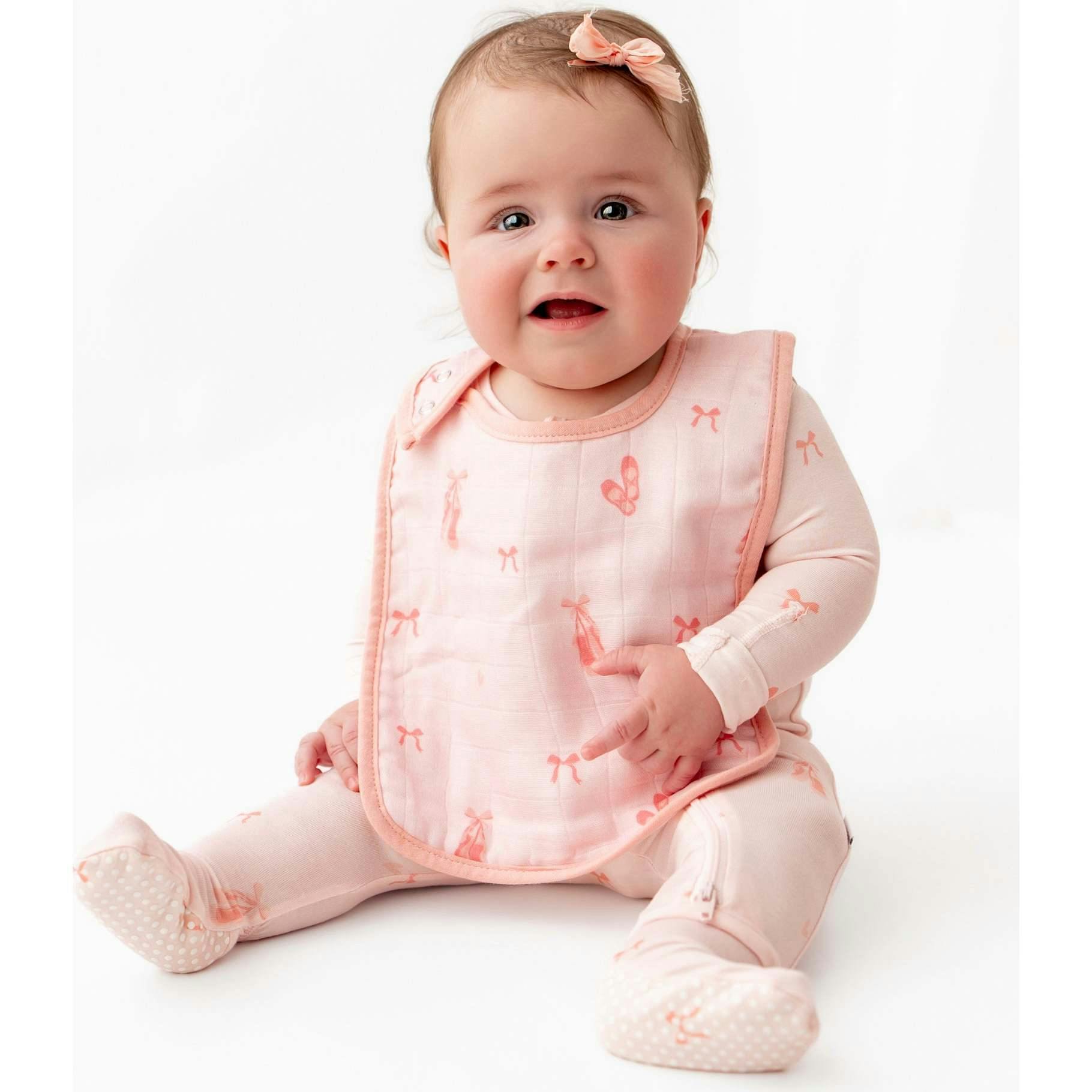 Ballerina Bib Set