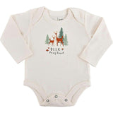 long sleeve graphic bodysuit | deer to my heart