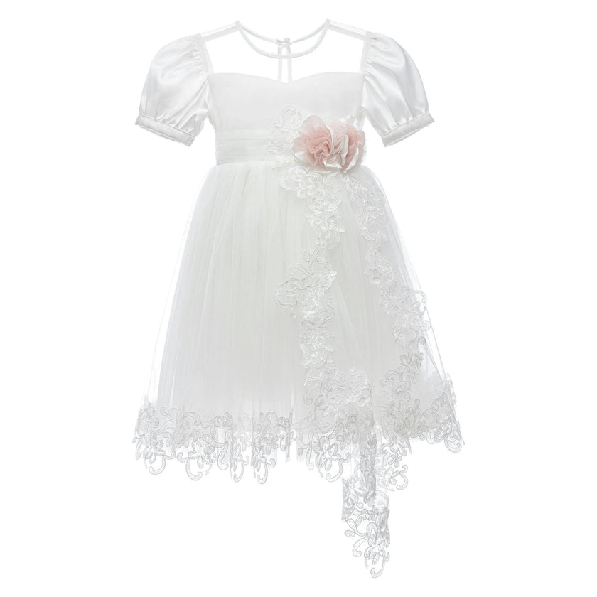 White Florence Lace Dress