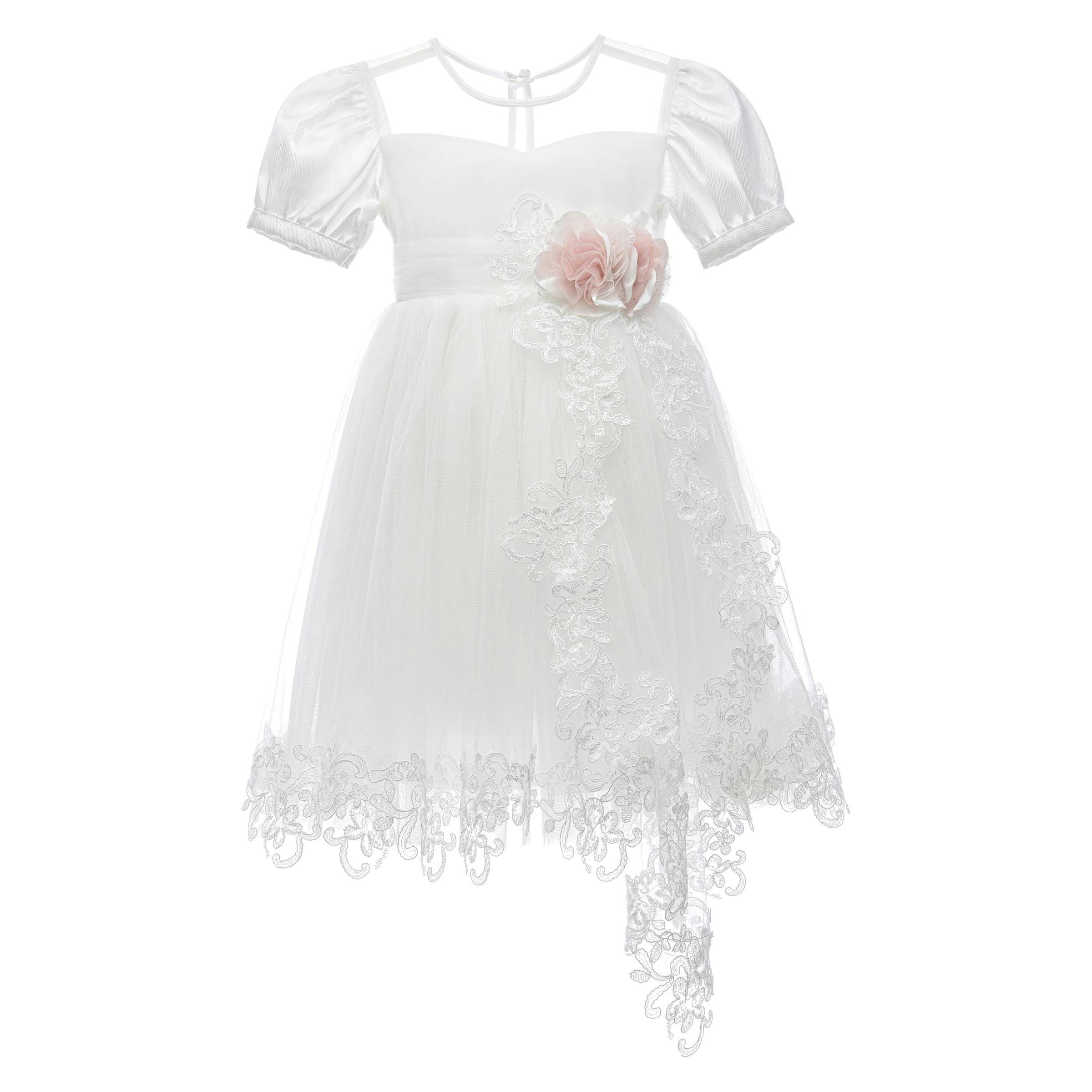 White Florence Lace Dress