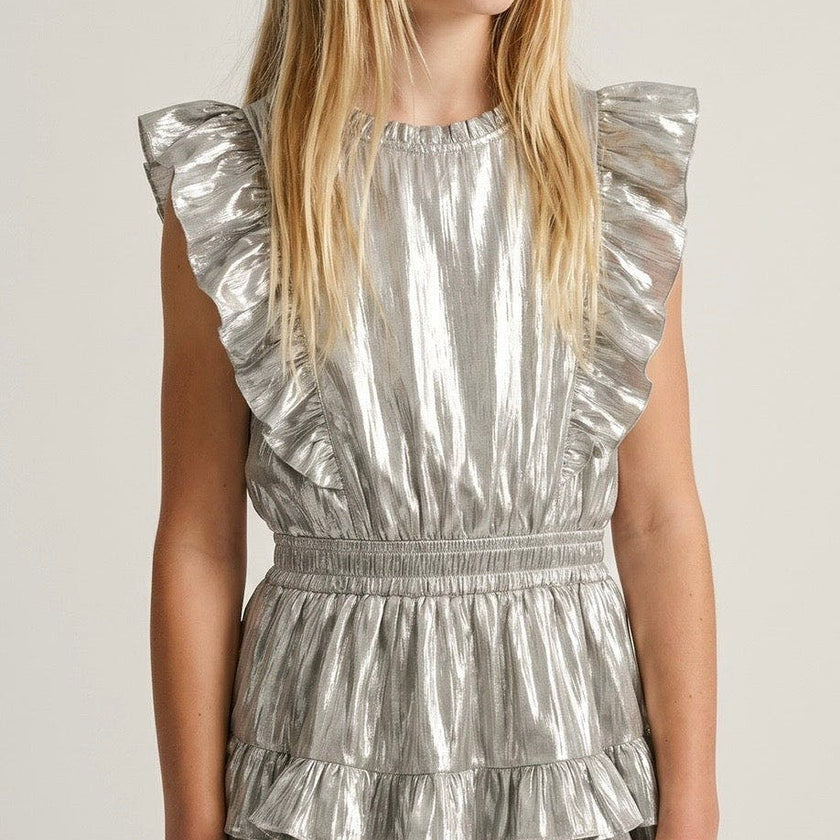 Gustavia Dress Silver