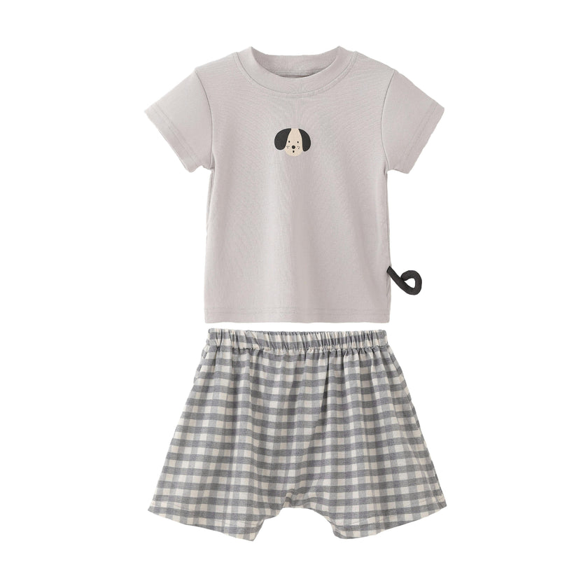 Grey Dog Short Set