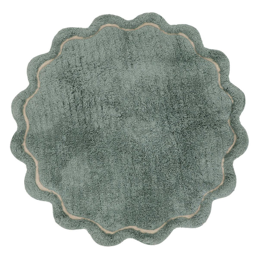 Children's washable cotton mat SWEET APRIL AQUA
