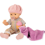 Gotz Maxy Aquini “Baby Beach Vibes” 16.5" All-Vinyl Bathing Baby Doll with Brown Sleeping Eyes