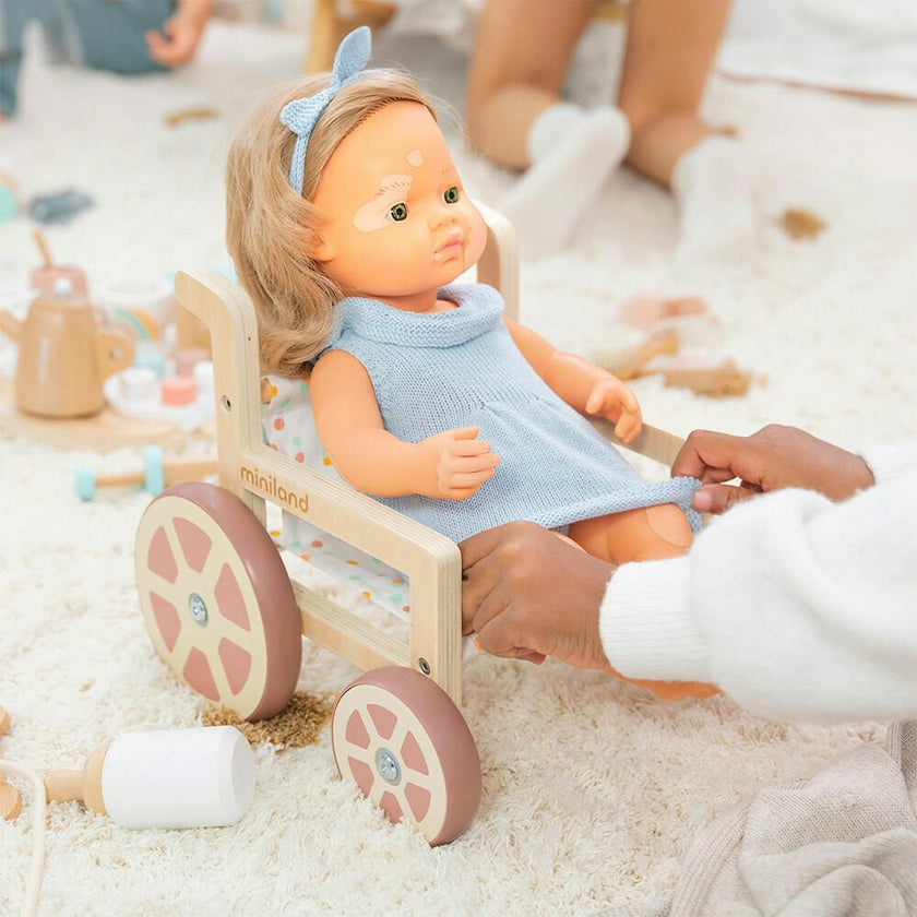Wheelchair for Dolls up to 15"