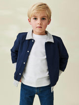White Arturo Kids Cotton T-Shirt