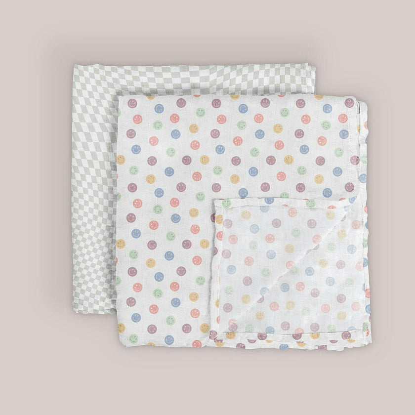 JuJuBe × Studio Oh! Printed Swaddle Blanket Sets
