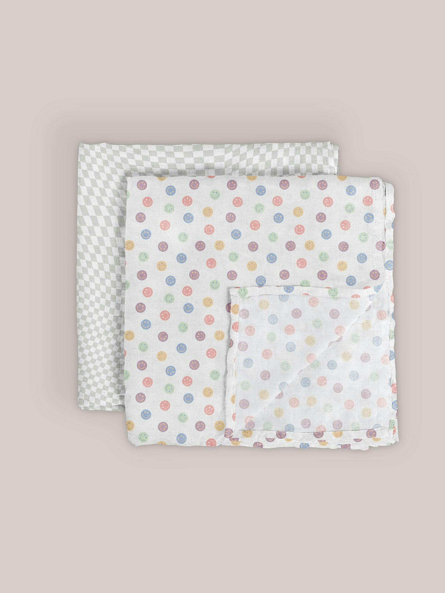 JuJuBe × Studio Oh! Printed Swaddle Blanket Sets