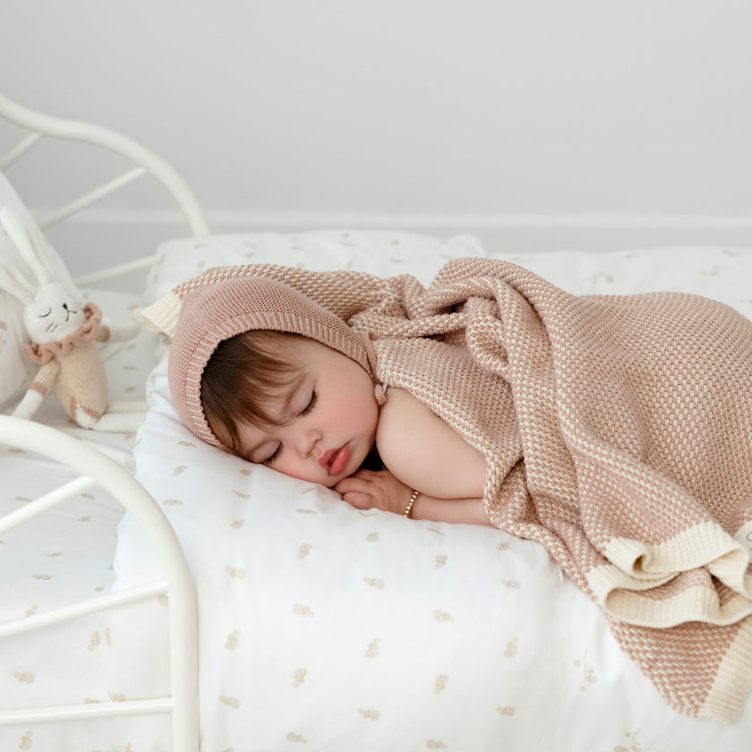 Jardin Floral Print Crib Duvet
