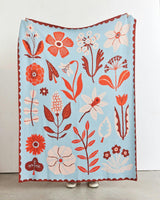 Petals Knit Blanket