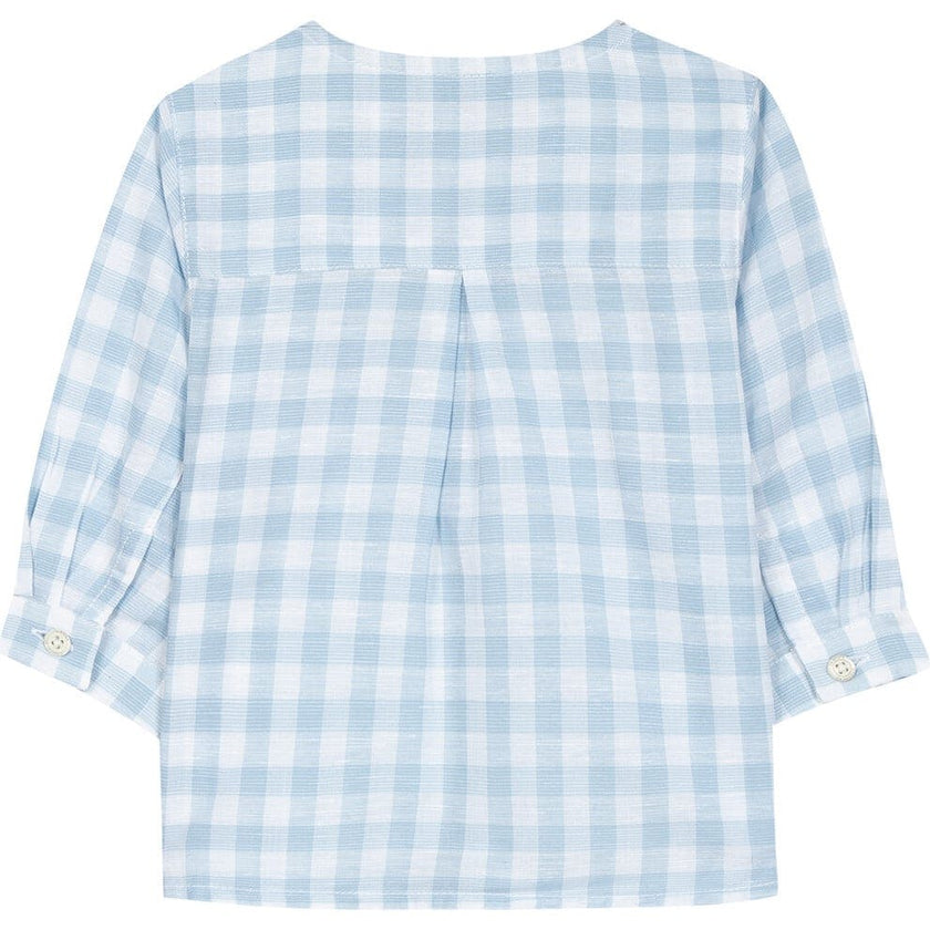 TARTINE ET CHOCOLAT Gingham Button Shirt