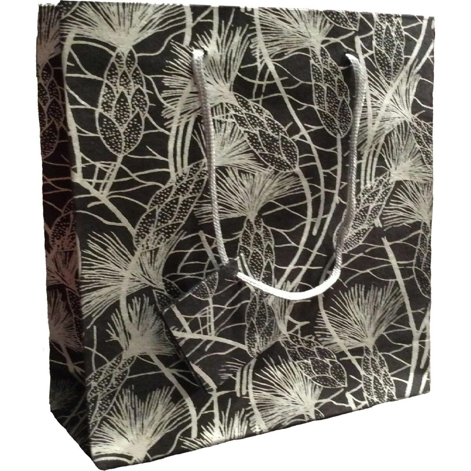 Large Black Beach Grass Gift Bags