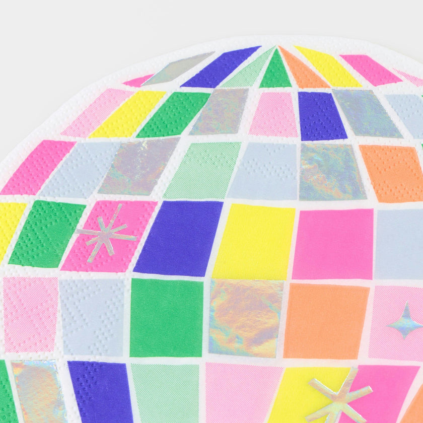 Disco Ball Napkins