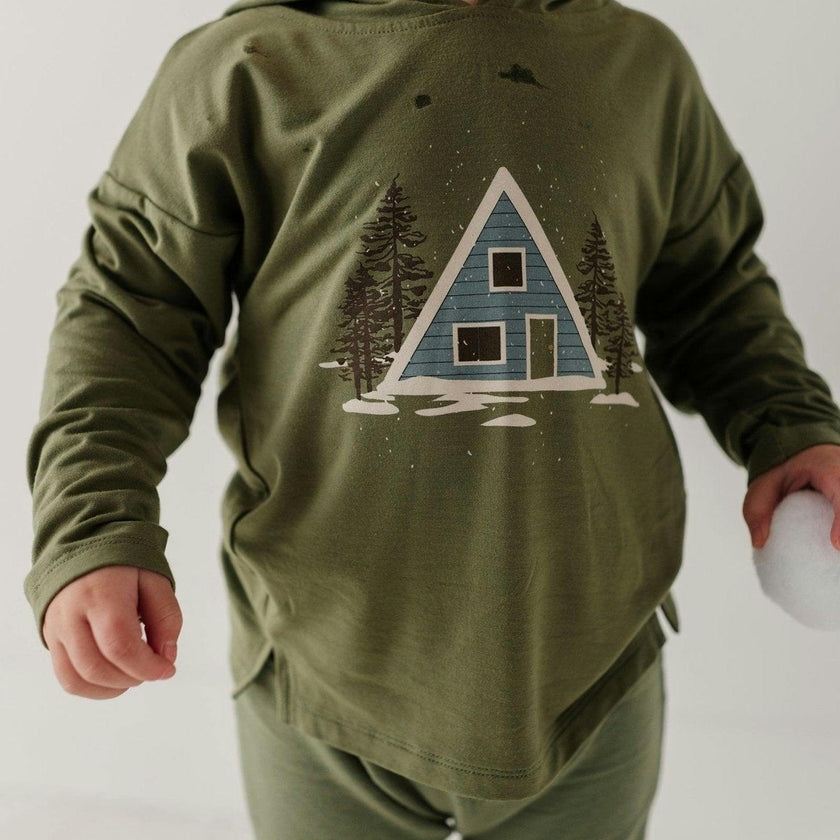 Boy's Jersey Hoodie