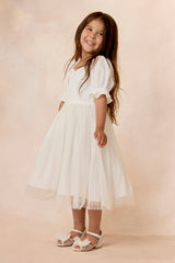 Mini Ballerina Dress in White