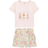 TARTINE ET CHOCOLAT Liberty Bunnies Baby Set - Citrus