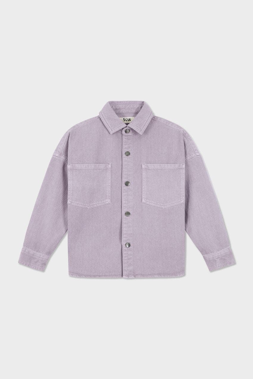 Organic Cotton Denim Overshirt