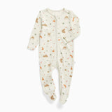Forest Friends Clever Zip Baby Pajamas