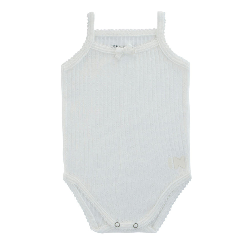 Pointelle Girls Tank Bodysuits