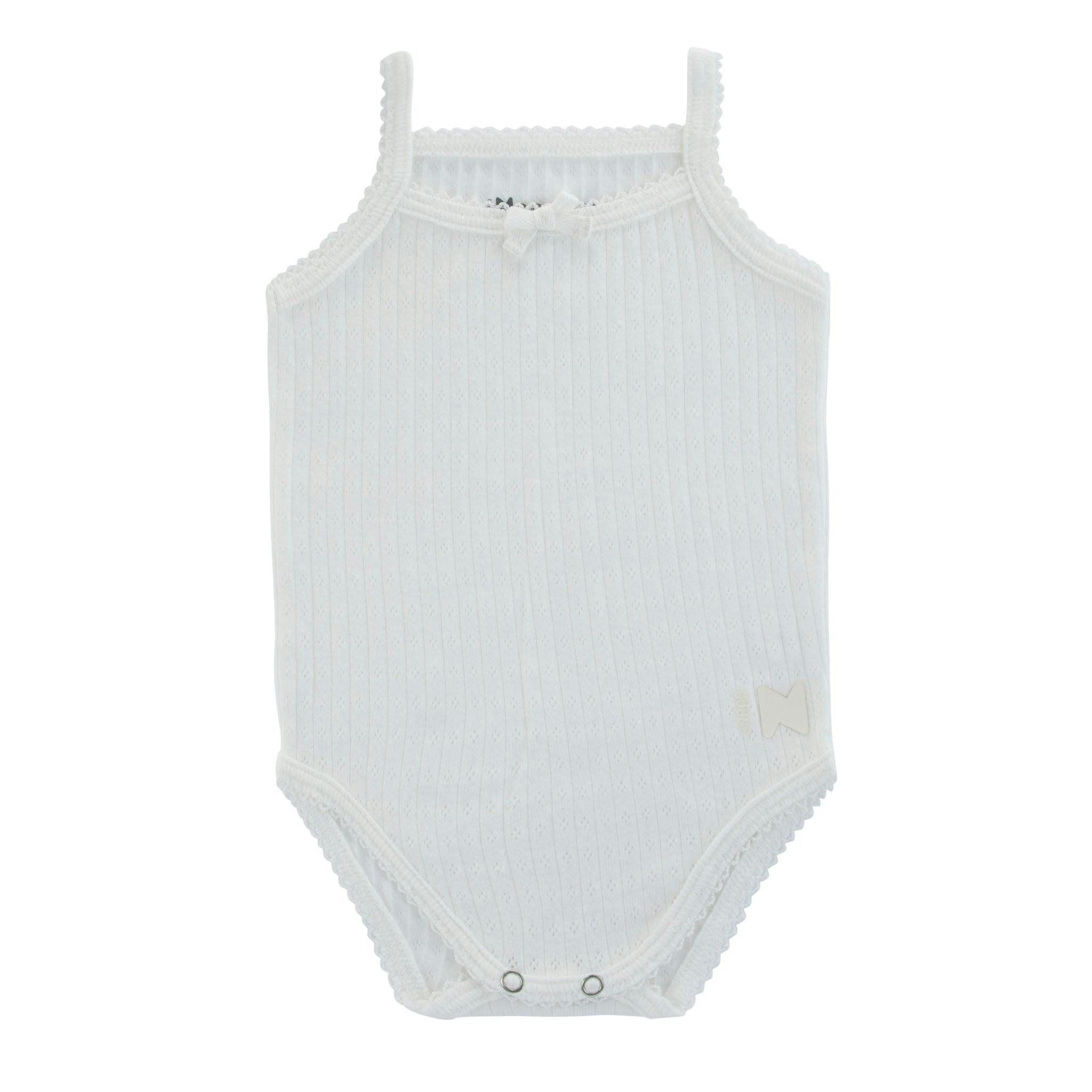 Pointelle Girls Tank Bodysuits