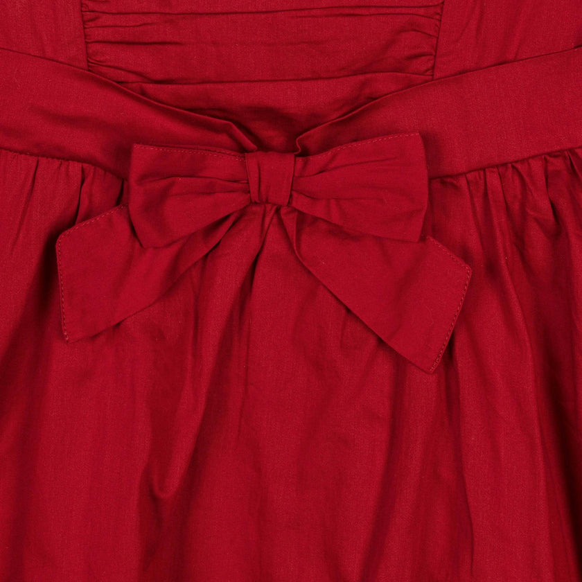 Organic High Low Sateen Dress