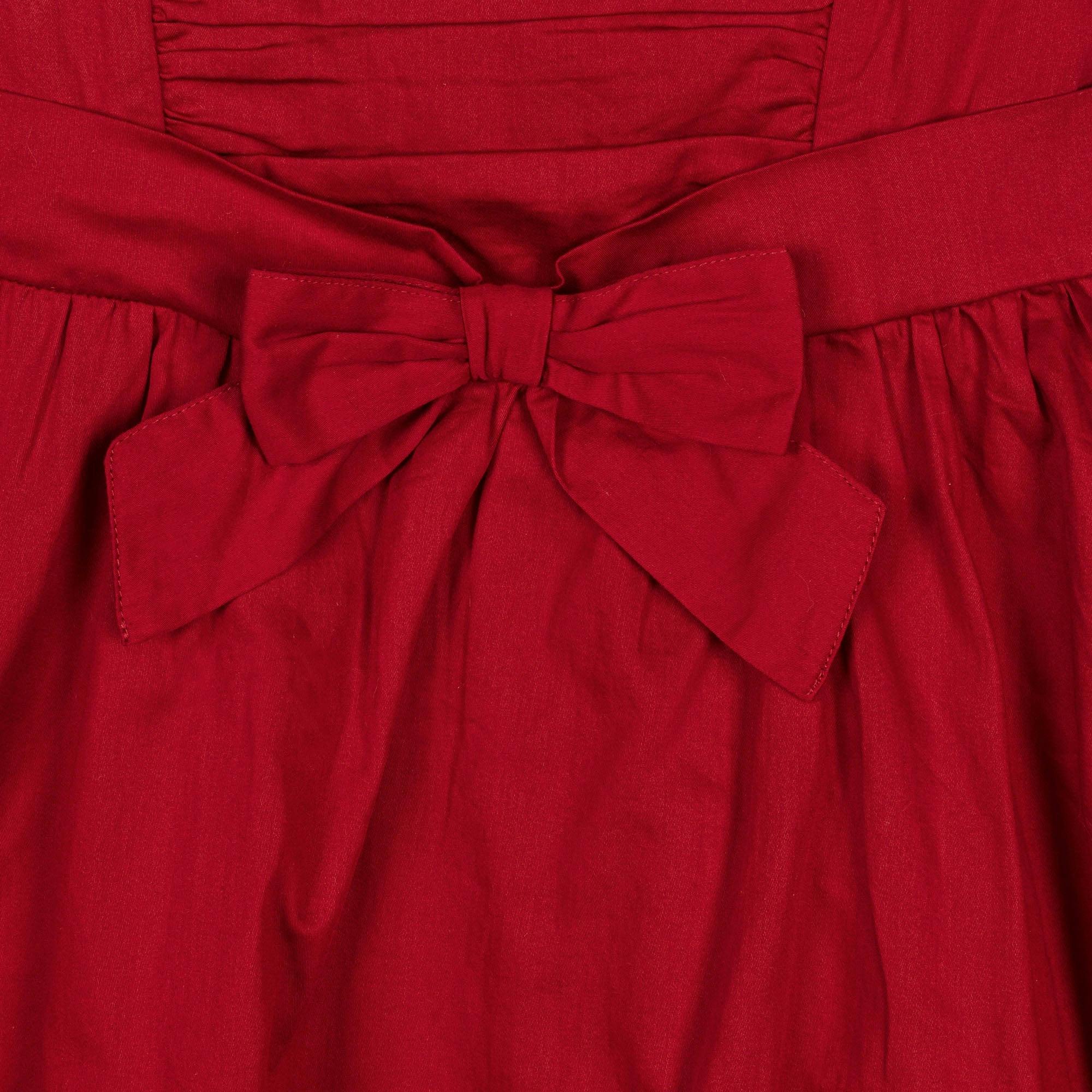 Organic High Low Sateen Dress