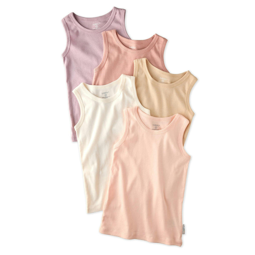 MALONE 5-Pack Toddler Tank Top Undershirts