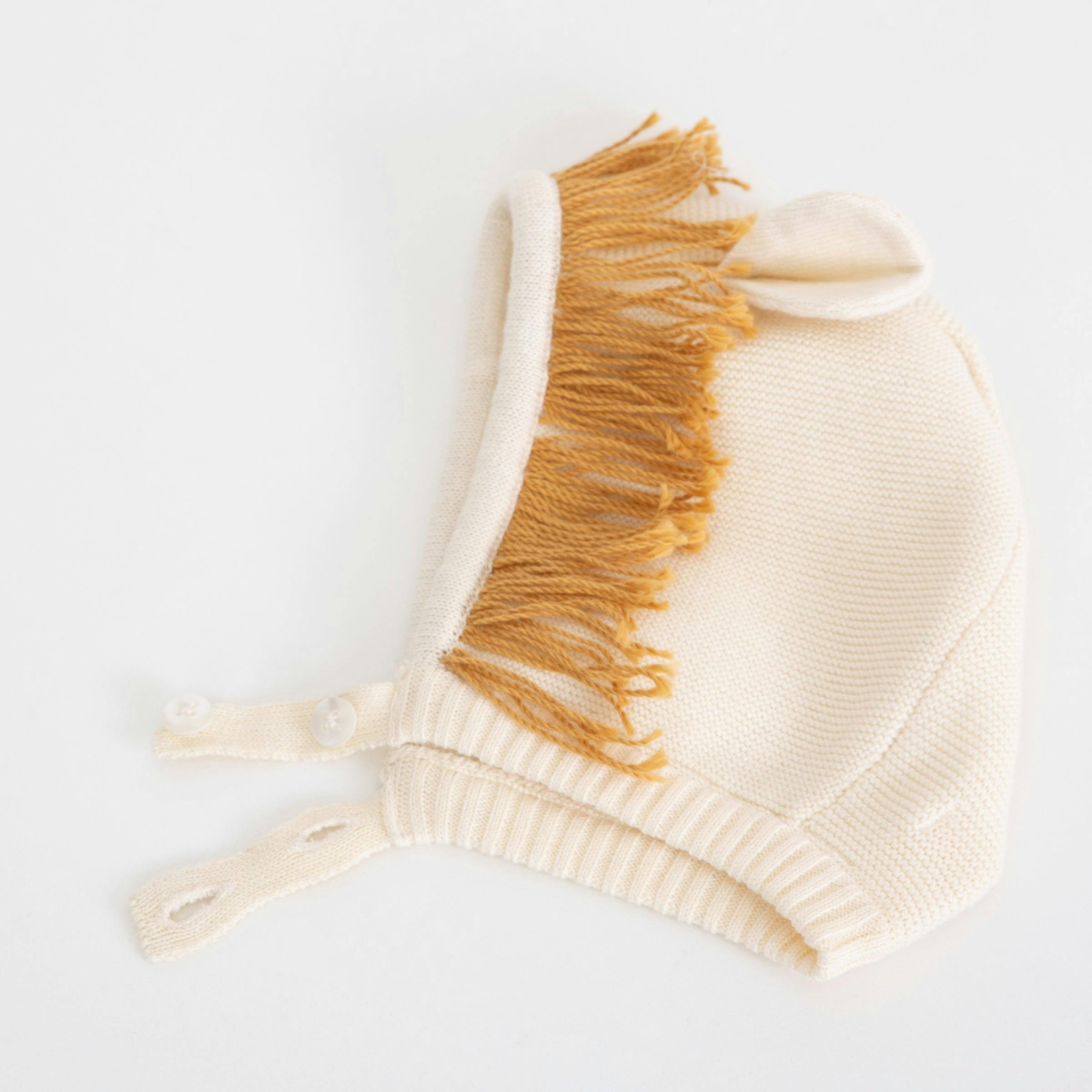Lion Baby Bonnet