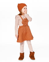Quilted Overall Dress