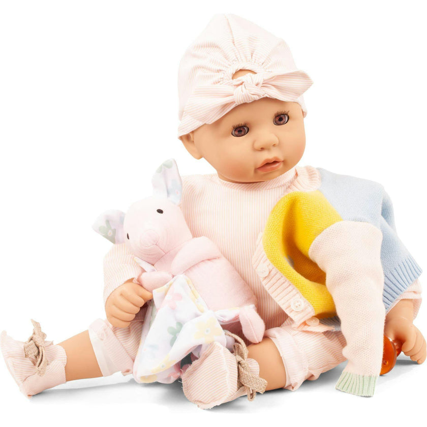 Cookie 19" Baby Doll with Colorful Outfit Stuffed Animal and Sleepy Brown Eyes