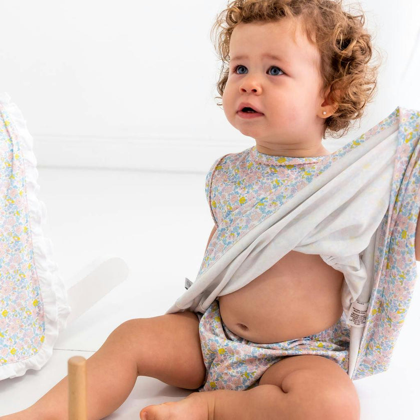 Liberty Pima Cotton Baby Dress w/ Bloomer