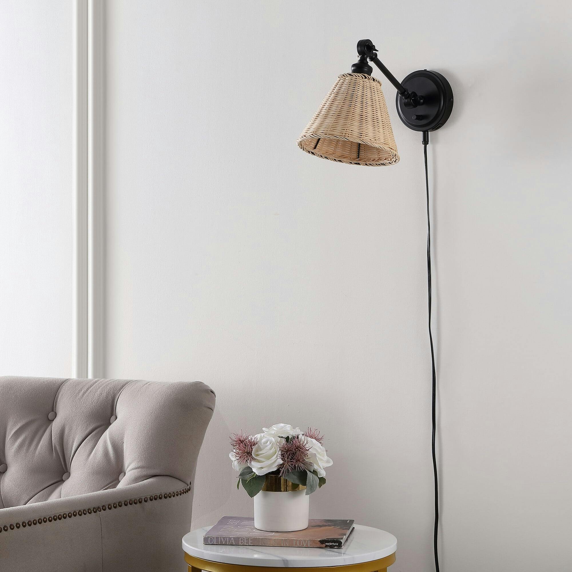 Oswynn Wall Sconces with USB Port