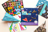 DIY Paper Airplanes Activity Kit - 24 Designs - 2 Sticker Sheets