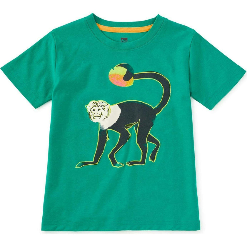 and Mango Graphic Tee, Grey