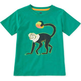 and Mango Graphic Tee, Grey