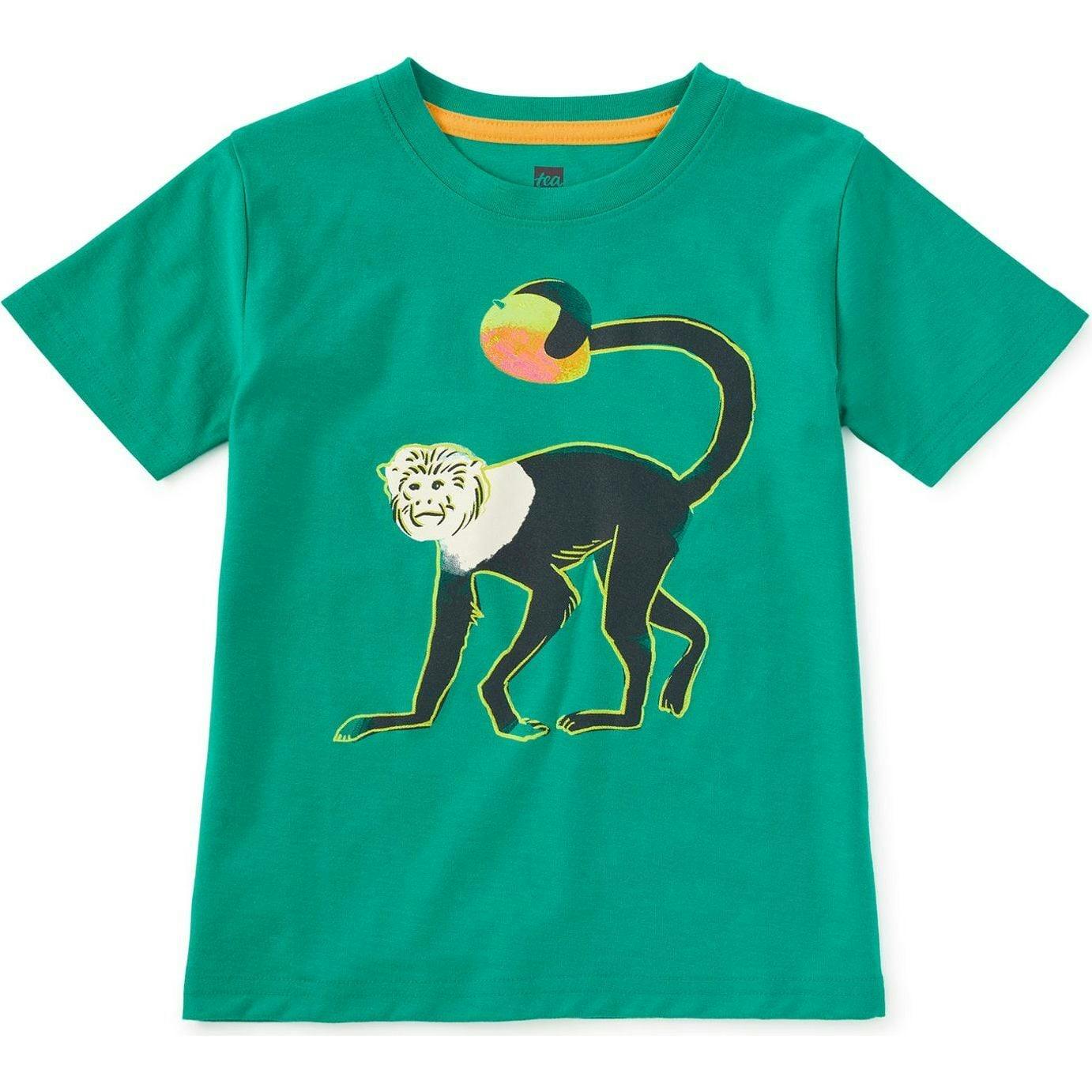 and Mango Graphic Tee, Grey