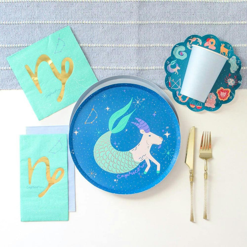 Zodiac Gemini Dinner Plates