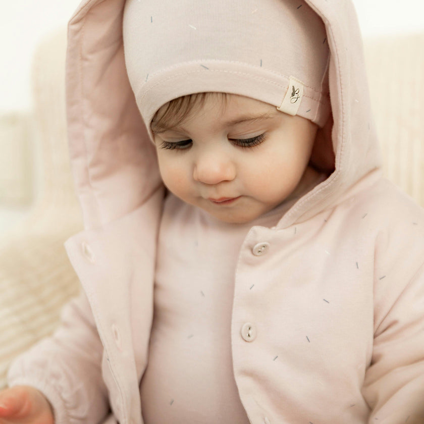 Sprinkle Print Onesie and Hat