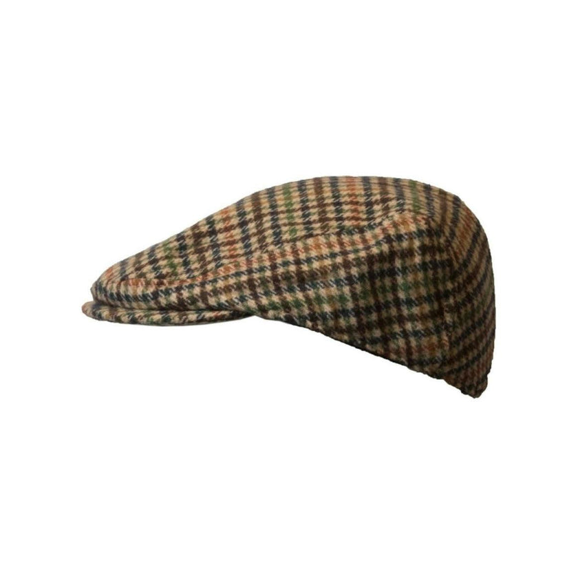 Holmes Tweed Flat Cap - Brown