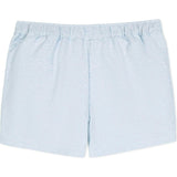 Organic French Terry Patch Pocket Short, Blue